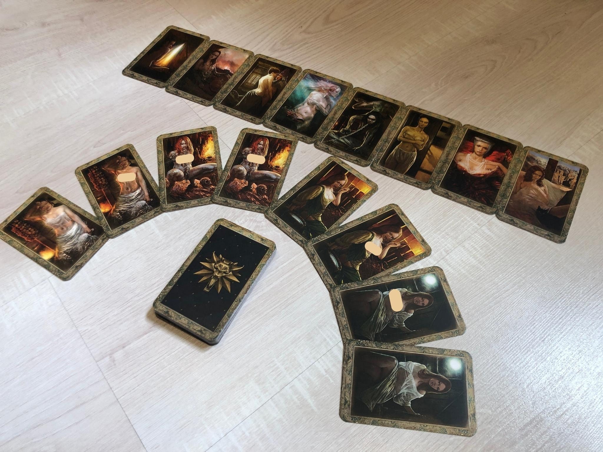 Romance Cards from Witcher 1 for the Huge Fans of the Game -  Portugal