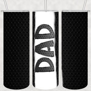 DAD Becher Vorlage, 20 Unzen Skinny Becher Sublimation Design, Dad Becher png, Becher wickeln, Vatertag Becher Design