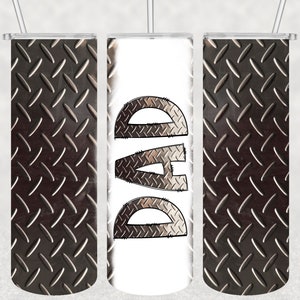 DAD Becher Vorlage, 20 Unzen Skinny Becher Sublimation Design, Dad Becher png, Becher wickeln, Vatertag Becher Design