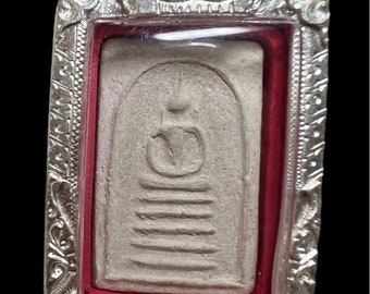 Amuleto tailandés Ketchaiyo Phra Somdej Ha Chan LP Poo Discípulo de Somdej Puttajarn Toh Wat Rakang Wat InDraRaViharn BangKhunProm BE 2468 CE 1925