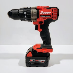 Indestructible Milwaukee M18 18v Low Profile Battery Adapter for Bauer 20v tools