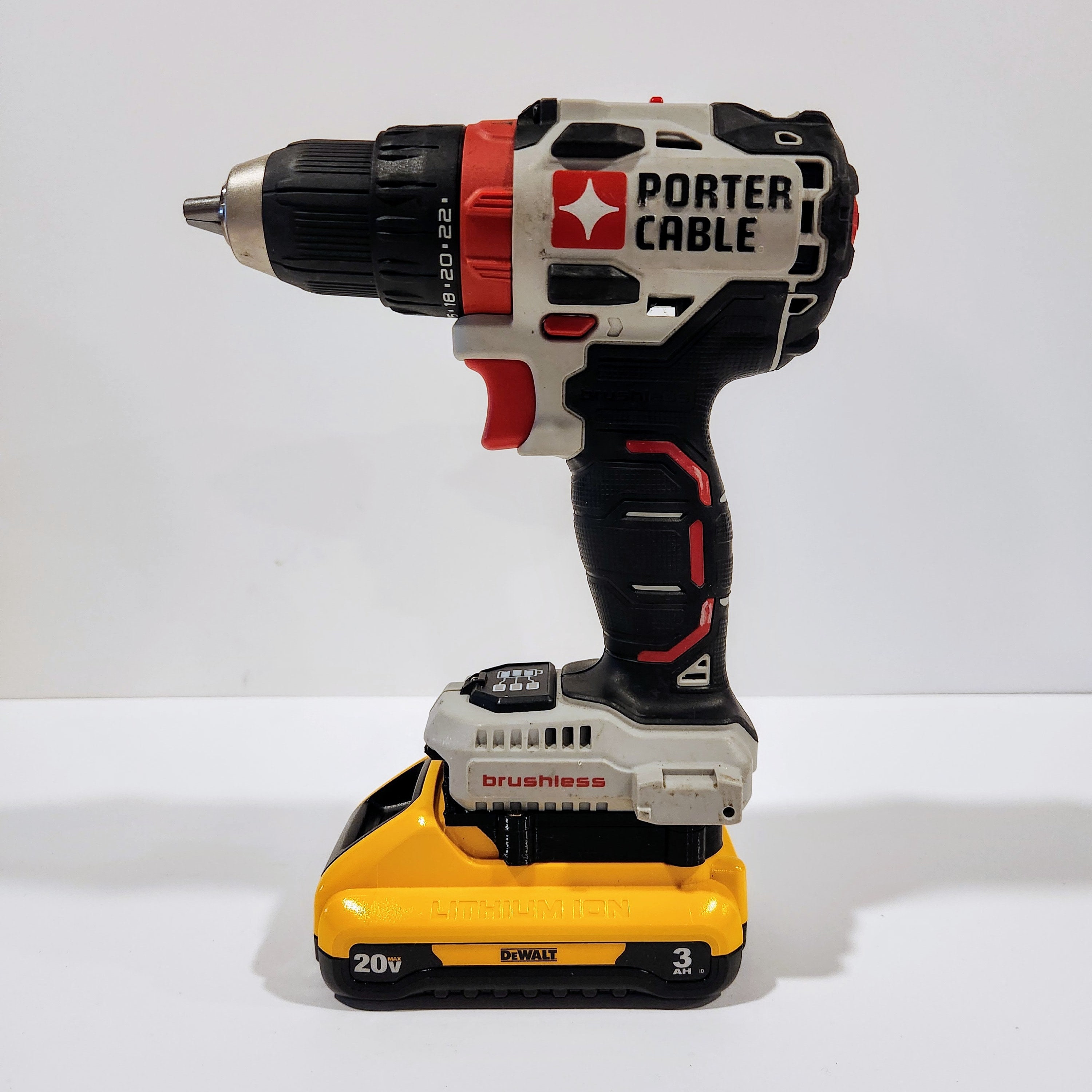 Porter cable battery online to dewalt tool adapter