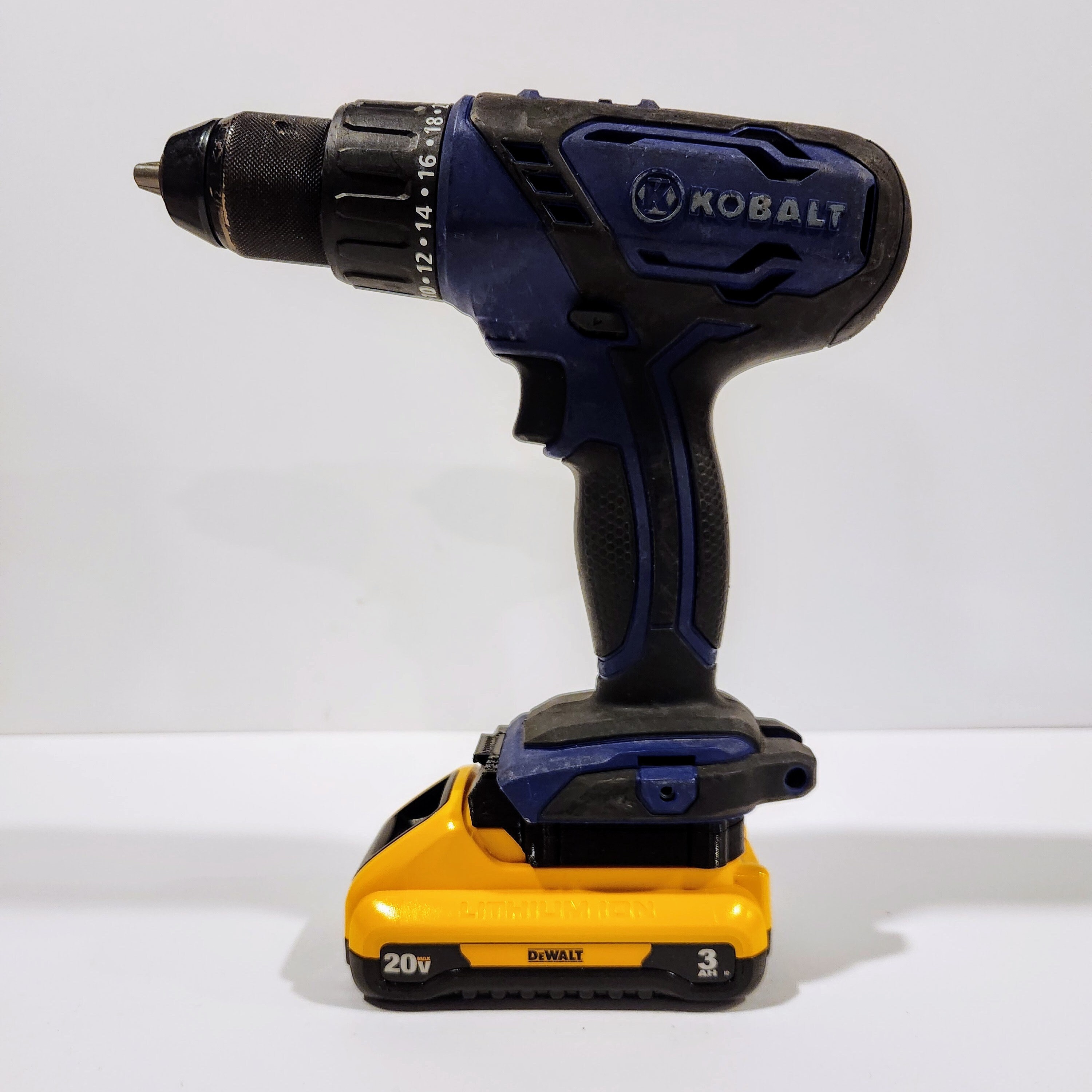 Indestructible Bauer Dewalt Hercules 20v Lowprofile Battery Adapter for Kobalt 18v and 20v Tools Etsy
