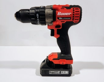 Heavy Duty Hercules 20v Low Profile Battery Adapter for Bauer 20v tools