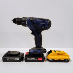Indestructible Bauer / DeWalt / Hercules 20v Low Profile Battery Adapter for Kobalt 18v and 20v Tools