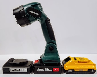 Heavy Duty Bauer / DeWalt / Hercules 20v Low Profile Battery Adapter for Masterforce 20v Tools