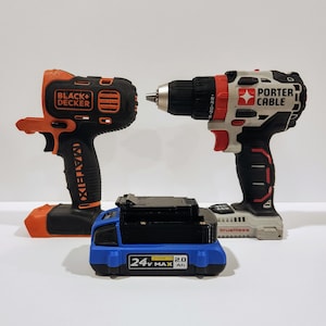 Indestructible Kobalt 24v Max Battery Adapter for Porter Cable / Black and Decker 20v Max Tools