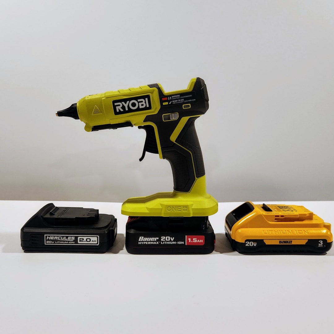 Bauer / Dewalt / Hercules 20v Lowprofile Battery Adapter for Ryobi One