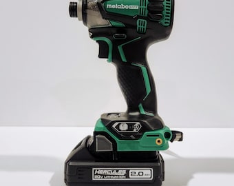 Heavy Duty Hercules 20v Low Profile Battery Adapter for Hitachi / Metabo HPT / Hikoki 18v Tools