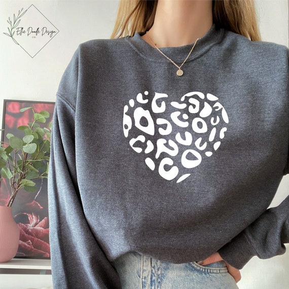 Girls cheetah sweatshirt sale
