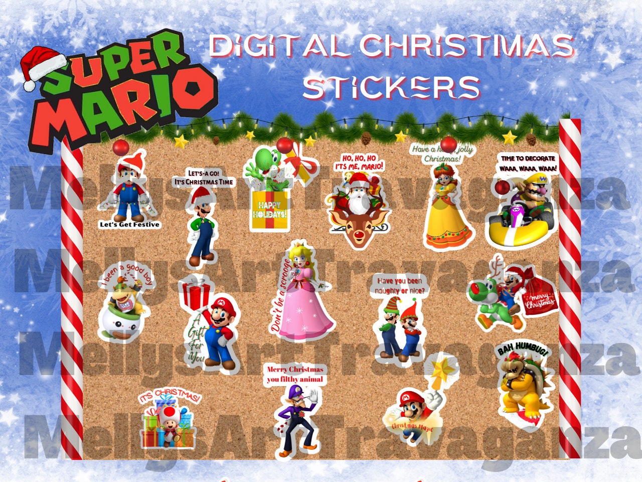 super-mario-christmas-digital-printable-stickers-with-sayings-instant-download-pdf-high-quality-print-etsy