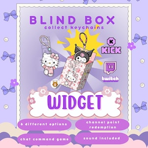 Twitch Surprise Box Generator, Random Selection, Redeem Points for a Surprise, Use in Stream Elements and OBS, Blind Box | Instant Download