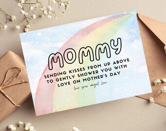 bereaved mothers day card / loss baby / stillbirth card / miscarriage card / infant loss / child loss / miscarry mom / digital download