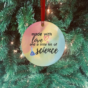 ornement de FIV / ornement iui / ornement d’embryon / embryologiste / cadeau de FIV / cadeau de FIV de Noël / ornement d’infertilité / ornement de grossesse