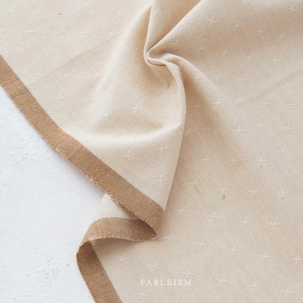 Oat Sprout Woven | Fableism Supply Co. | Silky, soft 100% Cotton Woven Fabric for Quilting, Sewing | Half yard listing