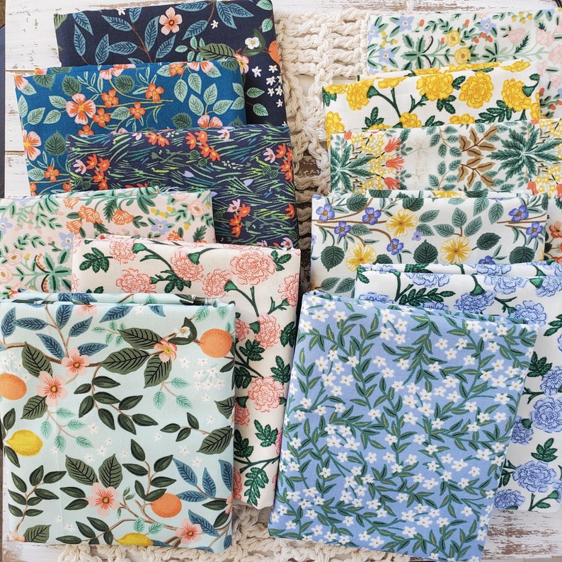 Bramble Rifle Paper Company Cotton Steel Bundle of 12 Etsy