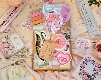 Blind Date With A Book Luxury | Gift Wrapped Bookish Booktok Selfcare, Romance, Thriller Book For Bookworms With Treats, Chocolate, Bookmark