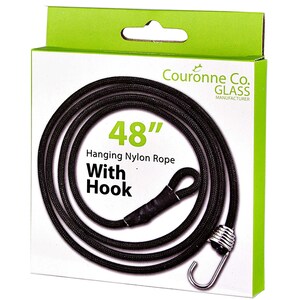 Hanging Nylon Rope - Easy Hook and Secure Hang, Durable Rope for Hanging Bird Feeders & Planters