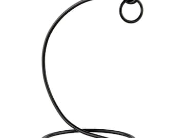 Tabletop Bird Feeder Stand – Minimalist Metal Stand, Small Garden Decor Hanger for Home or Gift