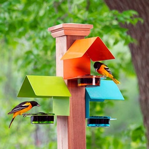 The Cottage - House Bird Feeder | Decorative Bird Feeders for Garden and Yard Decor – A Unique Outdoor Gift for Her and Nature Lovers