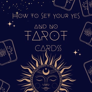 Comment placer vos cartes oui et non dans votre jeu de tarot