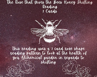 The Rose that Gives the Bees Honey Shifting Reading 7 Cards