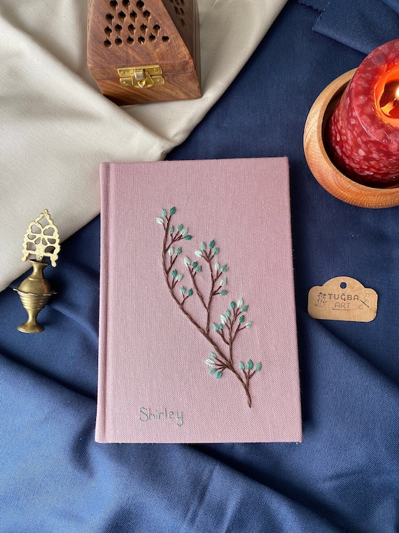 Amazon.com : White Pink Cherry Blossom Spiral Journal