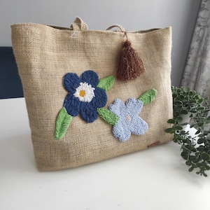 fourre-tout fait main à lettre perforée | fourre-tout d'achat | Sac de plage d'été