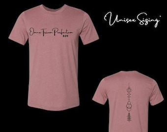 Omne Trium Perfectum. Down Syndrome T21 Unisex T-shirt