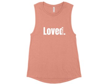 Loved. Loved And Forgiven Women's Muscle Tank
