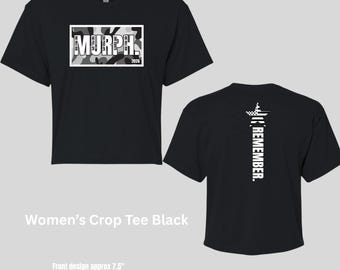 Murph. Women's Crop T-shirt. Memorial Day 2026.