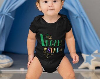 A1BY-5US Newborn Baby Boys Girls Bodysuits Vegan Peace 2 Cotton Long Sleeve Baby Clothes A1BY-5US Newborn Baby Boys Girls Bodysuits Vegan Peace 2 Cotton Long Sleeve Baby Clothes