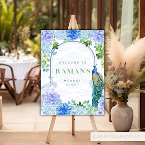 Indian Sikh Wedding Welcome Sign| Sangeet Maiyan Mendhi Choora Jaggo Wedding Week Sign| Custom Wedding Sign Printable| Indian Wedding Decor