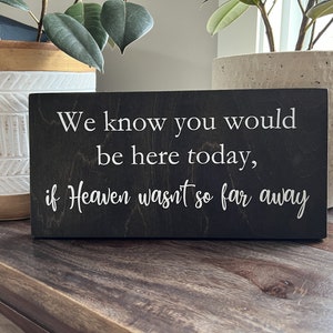 In Loving Memory | Wooden & Rustic Wedding Decor | Wedding Signage | Memorial Station