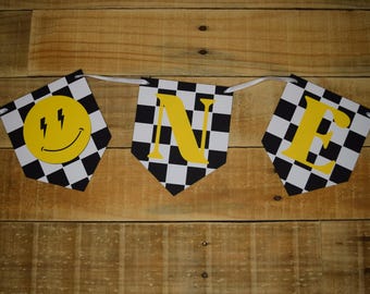 One Happy Dude Highchair Banner | Two Cool Highchair Banner | Happy Dude Highchair Banner | Cool Dude Highchair Banner