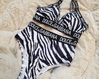 Full set bathingsuit bikini Dolce gabbana swimsuit