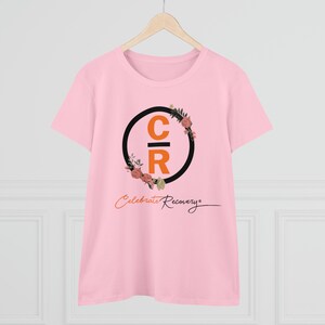 Celebrate Recovery Women's Floral Cotton T-shirt - Etsy