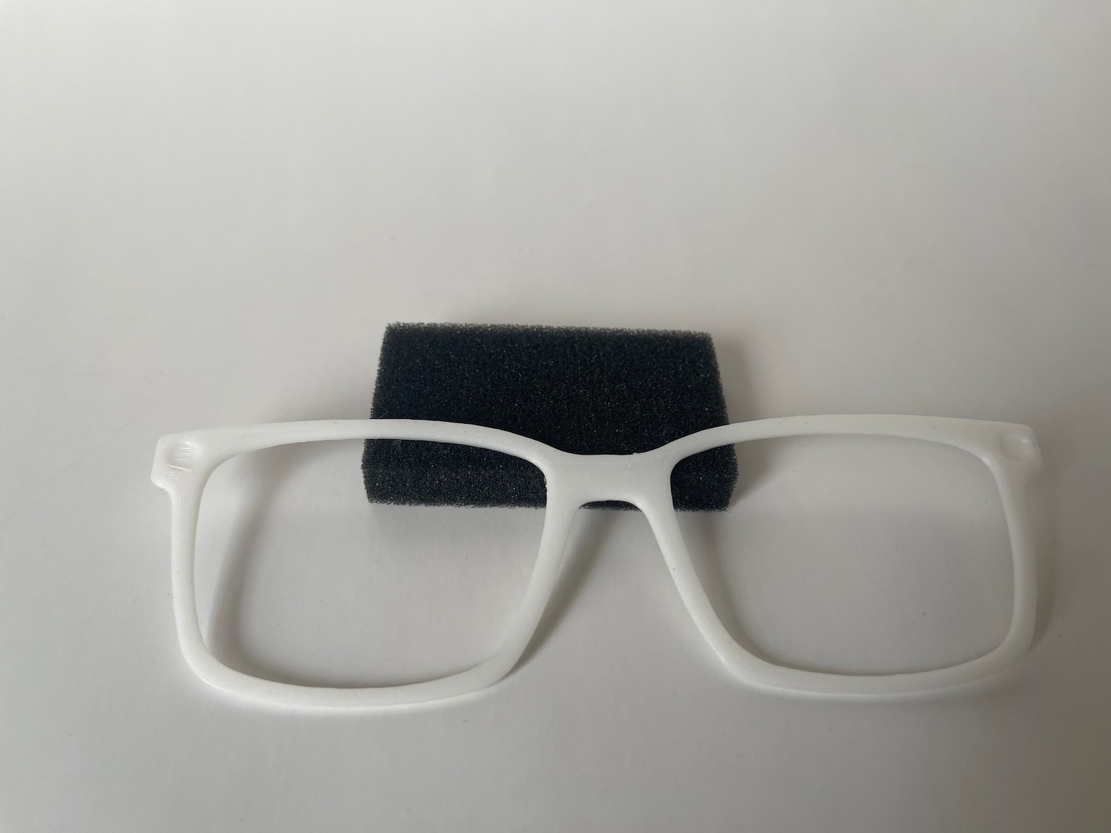 LAR 3D Printed Topper With Pair Eyewear Frames, Glasses Topper