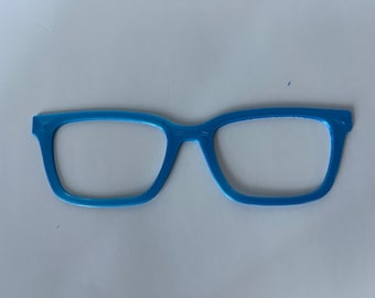 Adorno magnético para gafas impreso en 3D, par de monturas