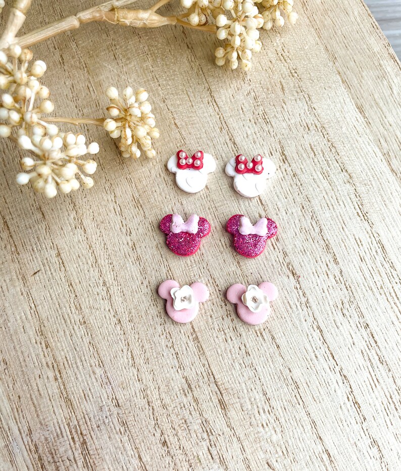 Valentine Magic Mouse Studs Etsy