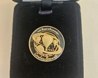 1999 Albuquerque International Balloon Fiesta .999 Fine Silver Pin.