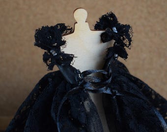 Miniature doll dress. Miniature doll gown Dollhouse 1 12 scale. Handmade clothes for doll house 1/12th