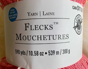Loops & Threads Flecks Yarn: Worsted Weight Acrylic Blend (300g / 590 yds)