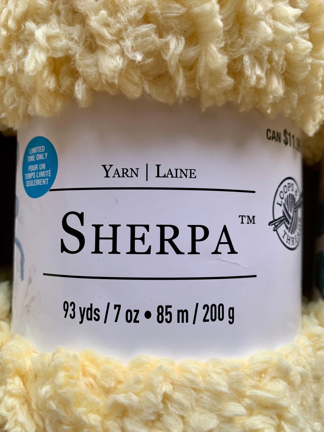 Loops & Threads Sherpa / Cozy Sherpa Yarn 7 Oz 93 Yds Etsy