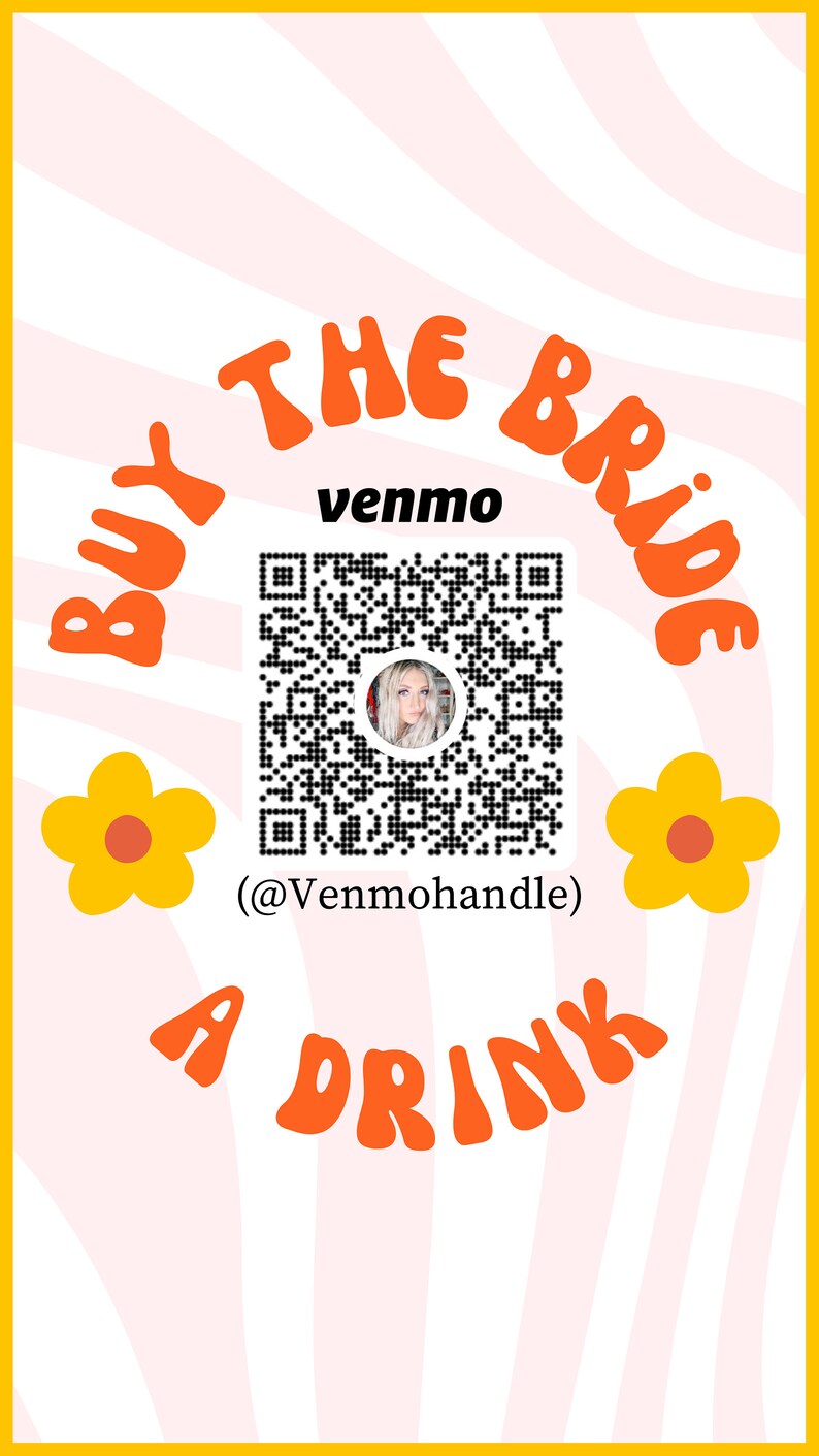 Buy the Bride A Drink Story Template Bachelorette Venmo - Etsy