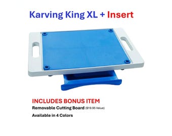 Karving King XL: Meal Prep System With Removable Cutting Board