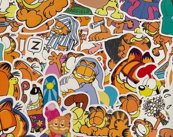 Orange cat| Nostalgia Stickers