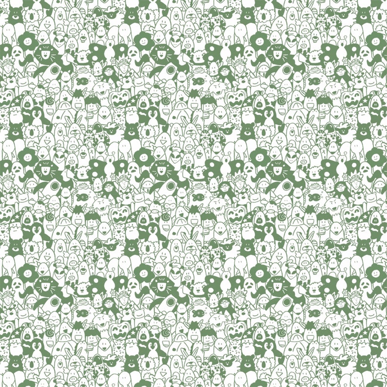 Baby Wrapping Paper Printable Fabric Digital Download - Etsy