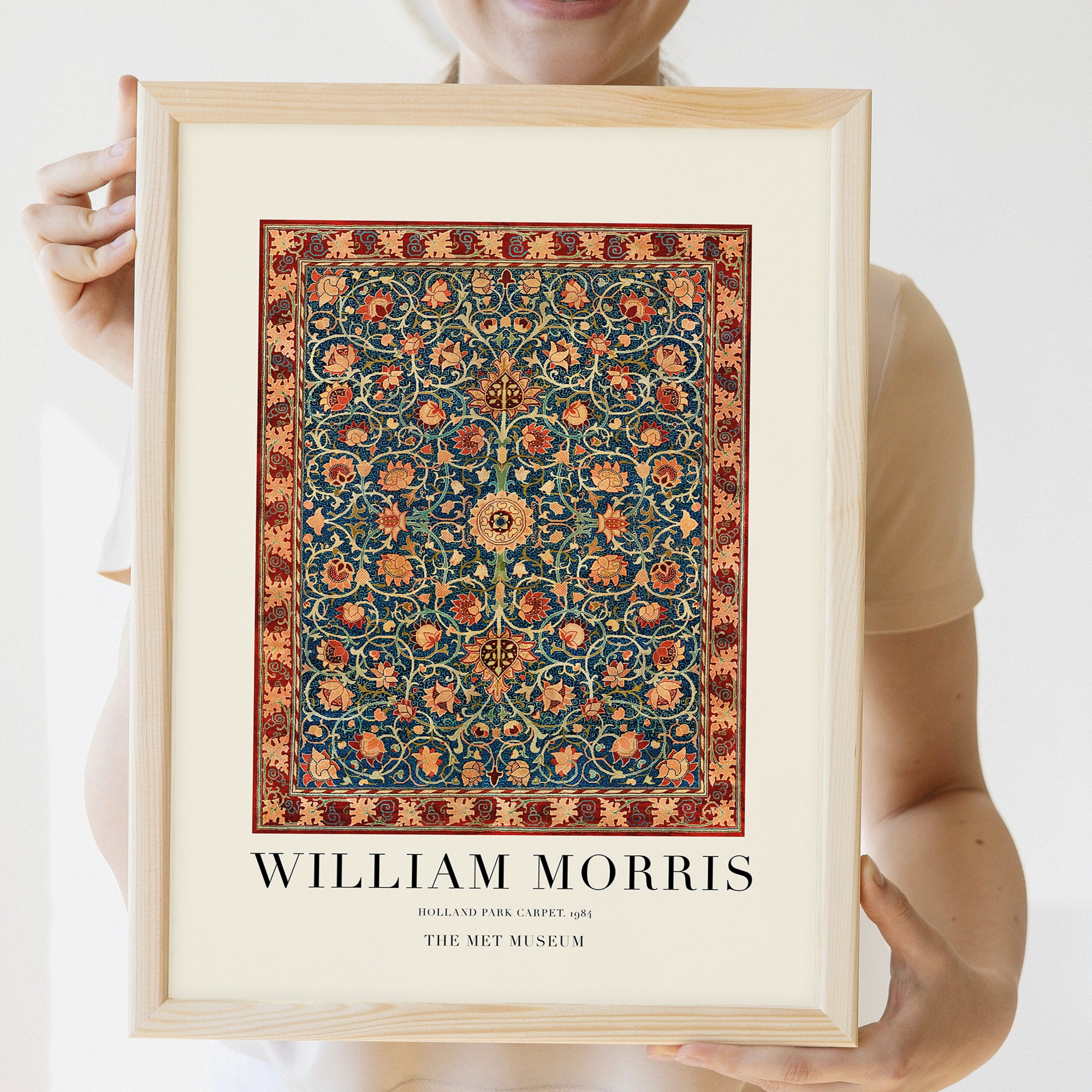 William Morris Abstract Printable Wall Art Vintage Exhibition - Etsy