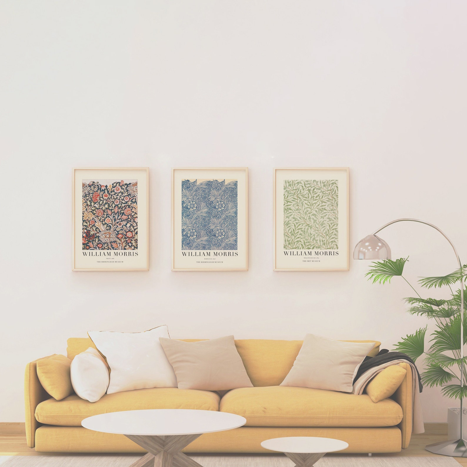 Botanical Print Set Gallery Wall Set 3 Piece Wall Art - Etsy